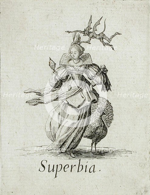 Pride, c1621. Creator: Jacques Callot.