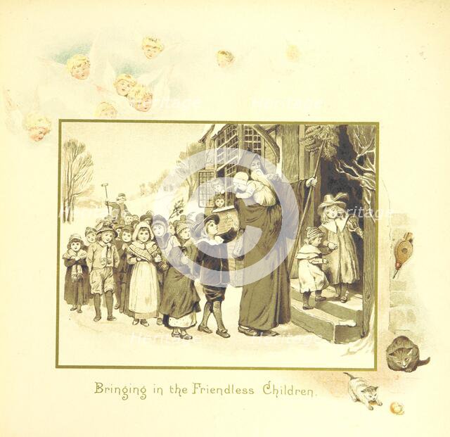 Bringing in the Friendless Children, 1894. Creator: Eliza F. Manning.