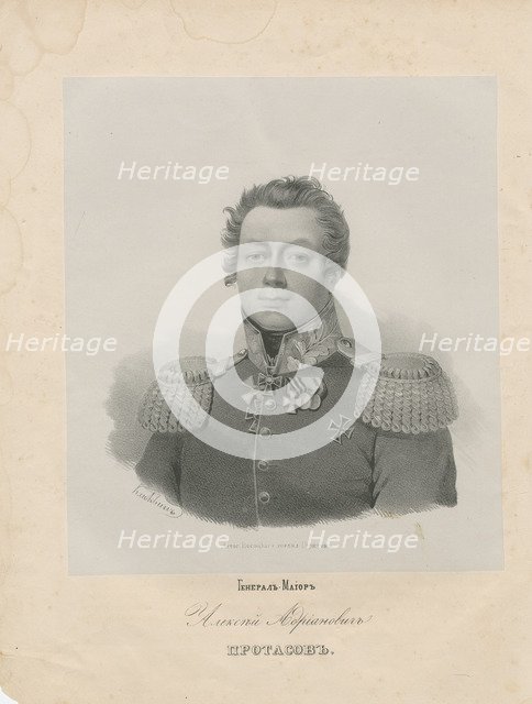 Portrait of General Alexei Andrianovich Protasov (1780-1833).