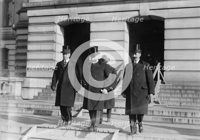 Serbian Mission To The U.S. - Various Groups, 1918. Creator: Harris & Ewing.