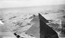 Pyramids of Giza, Egypt, 1931. Artist: Unknown.