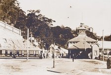Mosman tram terminus at Mosman Bay, 1907. Creator: Unknown.
