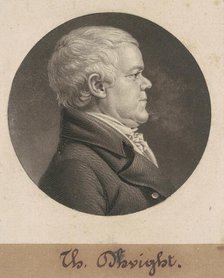 Thomas Dwight, 1806. Creator: Charles Balthazar Julien Févret de Saint-Mémin.