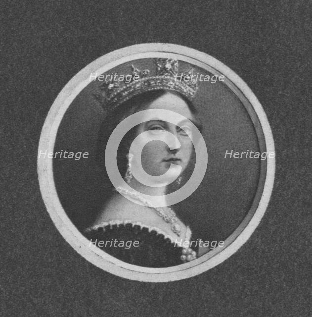 'Queen Victoria in her fourth decade', (1901).  Creator: Unknown.