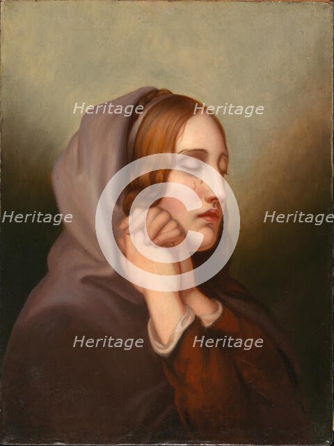 Pearl of Grief, 1855. Creator: Mary Jane Peale.