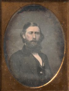 [Bearded Man], 1853-57. Creator: Brady & Co.