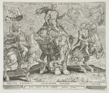 Three Roman Emperors, 1567. Creator: Harmen Jansz Muller.