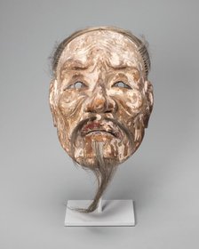 Asakurajô (Old Man Asakura) Noh mask, 16th century. Creator: Unknown.