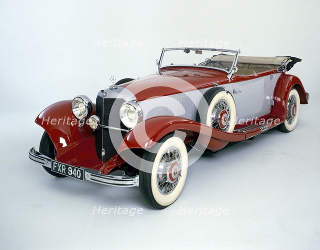 1935 Mercedes Benz 500K. Artist: Unknown