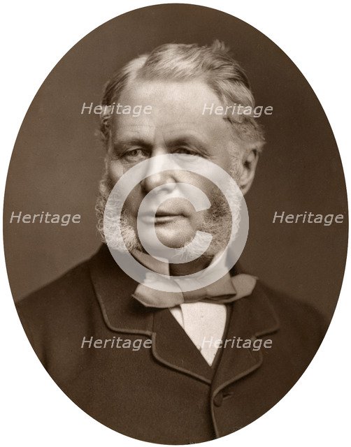 Admiral Sir Astley Cooper Key, KCB, FRS, DCL, First Sea Lord of the Admiralty, 1883.Artist: Lock & Whitfield