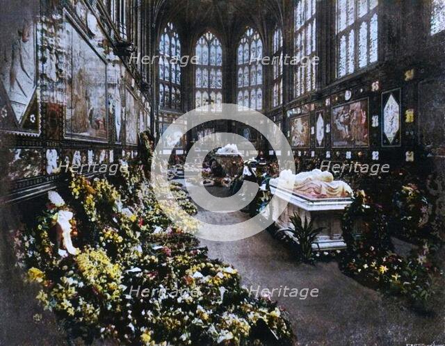 'Funeral of H.R.H. The Duke of Clarence, January 1892', (c1897). Creator: E&S Woodbury.