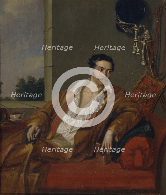 Portrait of Count Vasily Fyodorovich Gagarin, c. 1810. Artist: Anonymous  