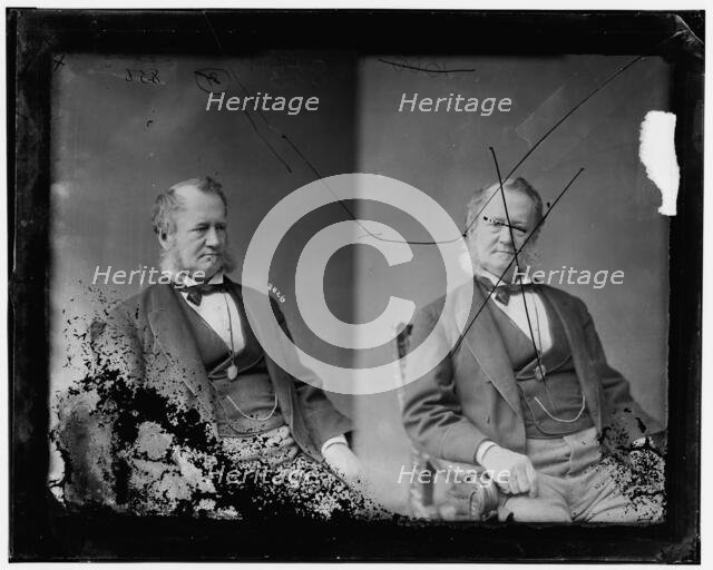 John Weiss Forney, 1865-1880. Creator: Unknown.