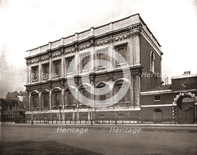 The Banqueting House, Whitehall, London, 1894. Creator: Unknown.