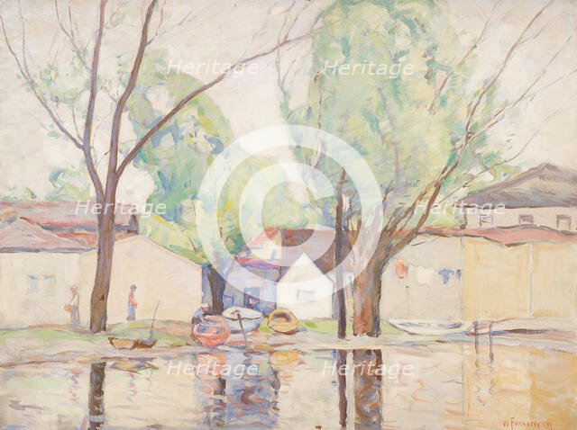 Waterside, 1933. Creator: William Forsyth.