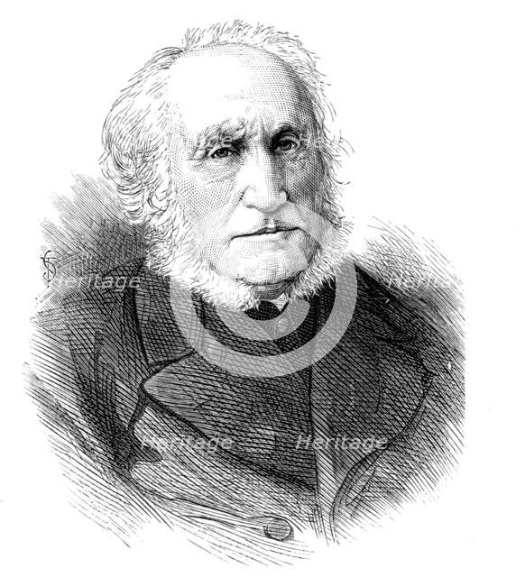 The late General Sir Edward Sabine, F.R.S., 1883. Creator: Unknown.