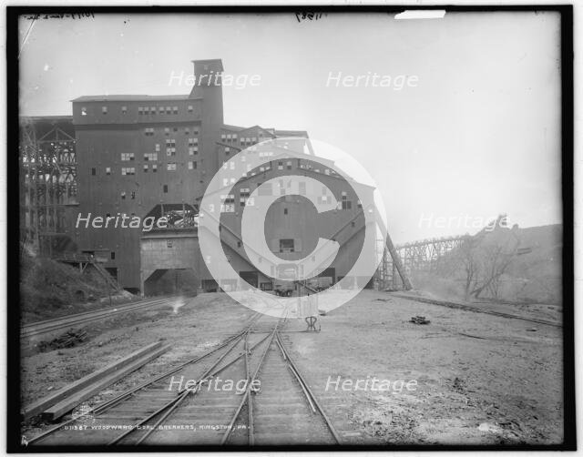 Woodward coal breakers, Kingston, Pa., c1900. Creator: Unknown.