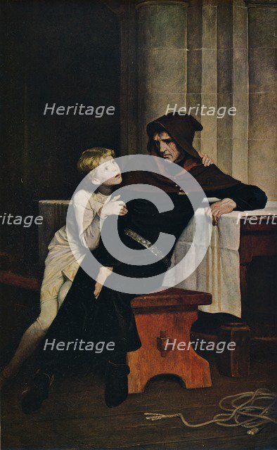 'Prince Arthur and Hubert', 1882. Artist: William Frederick Yeames.