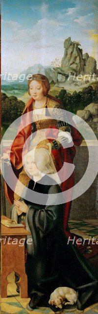 with Donor (Winged Altar, right panel).