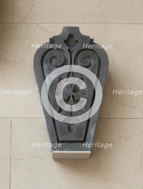 Window Keystone from a Building at 223 W. Madison Street, Chicago, Illinois, c. 1872. Creator: Unknown.