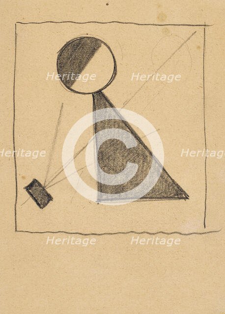 Protomagnetic Construction, c1916. Creator: Malevich, Kasimir Severinovich (1878-1935).