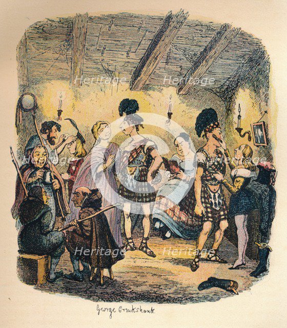 'Private Theatres', c1900. Artist: George Cruikshank.