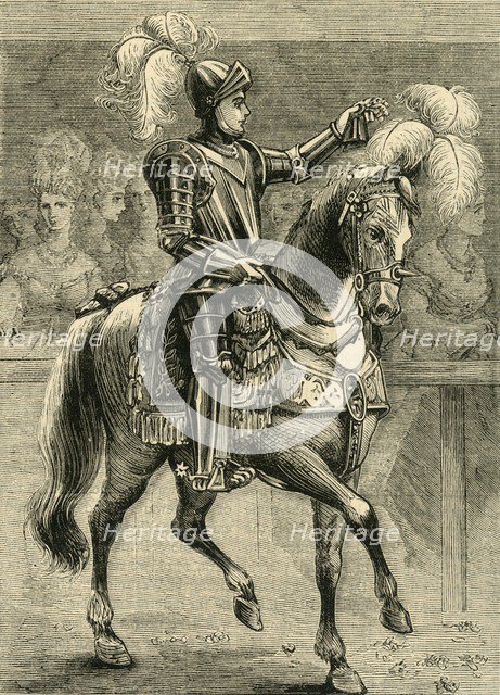 'Mr. Dymoke, The King's Champion', (1881). Creator: Unknown.