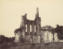 Byland Abbey, 1856. Creator: Alfred Capel-Cure.