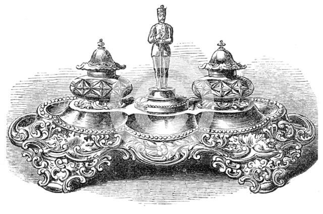 Testimonial To Captain H. J. Barker, 12th Shropshire (Wem) Rifle Volunteers, 1864. Creator: Unknown.