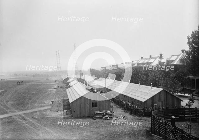 Fort McHenry - Groups, 1917. Creator: Harris & Ewing.