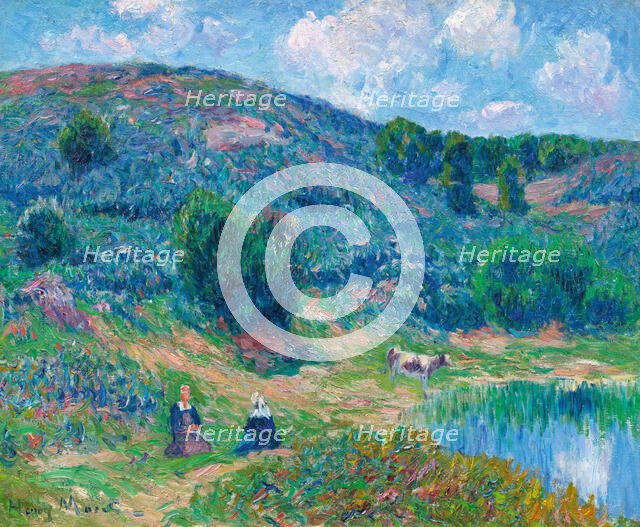 La Lande de Saint Guénolé, c.1902. Creator: Moret, Henry (1856-1913).