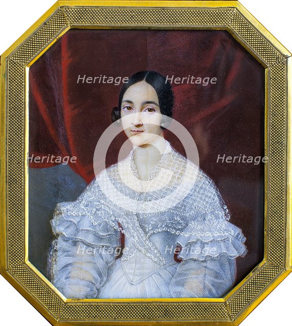 Portrait of Baroness Ekaterina Nikolayevna de Heeckeren (1809-1843), née Goncharova.