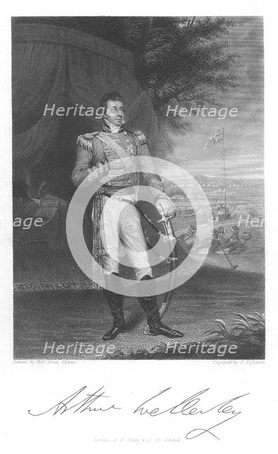 Arthur Wellesley, 1st Duke of Wellington, c1803. Artist: Unknown