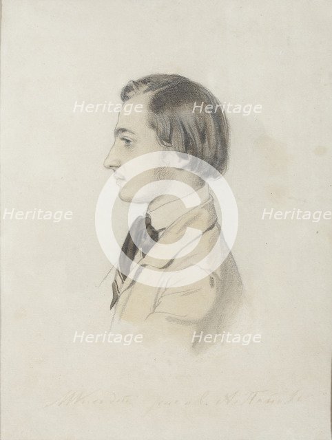 Portrait of Mikhail Konstantinovich Clodt Baron von Jürgensburg (1832-1902).