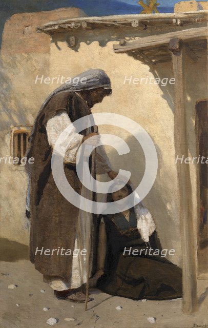 Jesus Christ with Mary Magdalene.