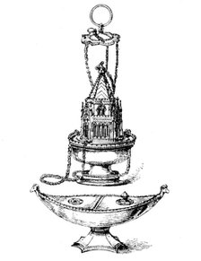 Curious pieces of old English silver found in Whittlesea Mere, 1890. Creator: Unknown.