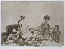 The Disasters of War, a series of etchings by Francisco de Goya (1746-1828), plate 61: 'Si son de…