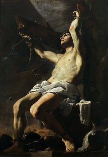 Saint Sebastian, 1655-1657. Creator: Preti, Mattia (1613-1699).