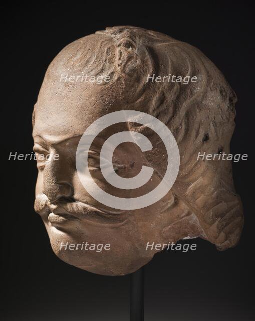 Head of a Nobleman, early 6th century. Creator: Unknown.
