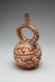 Vessel Depicting Feline Figures, 100 B.C./A.D. 500. Creator: Unknown.