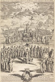 The Triumph of the Virgin, 1625. Creator: Jacques Callot.