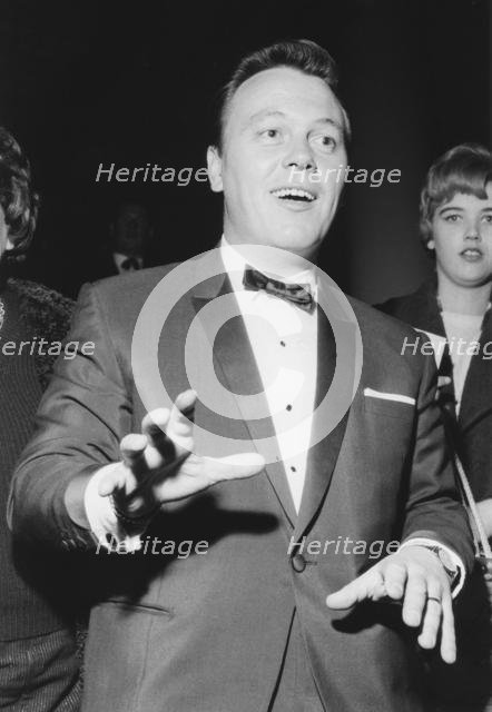Matt Munro, Royal Festival Hall, London, 1962. Creator: Brian Foskett.