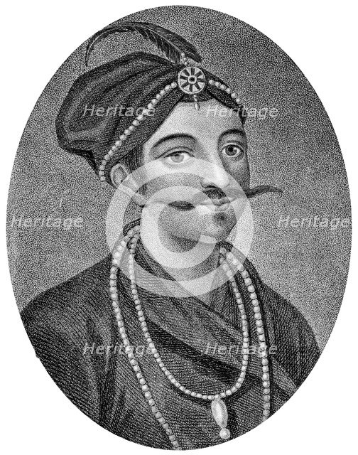 'A Chinese prince of the Manchoo Tartar race', 1801.Artist: J Chapman