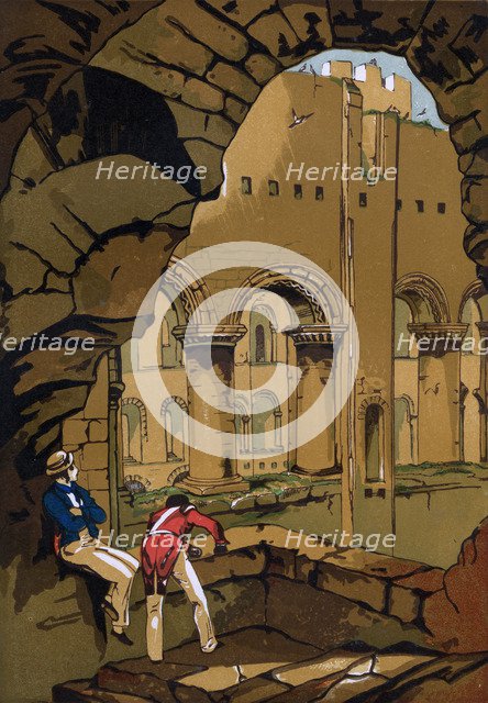 Rochester Castle, Kent, 19th century. Artist: Unknown