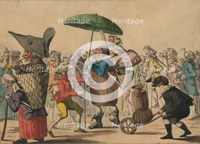 'Folies De Carnaval', late 18th-early 19th century. Creator: Unknown.