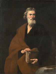 Saint Matthew the Evangelist. Artist: Ribera, José, de (1591-1652)