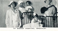 'At Babies' Hospital, Brockley', 1933 (1937). Artist: Unknown.