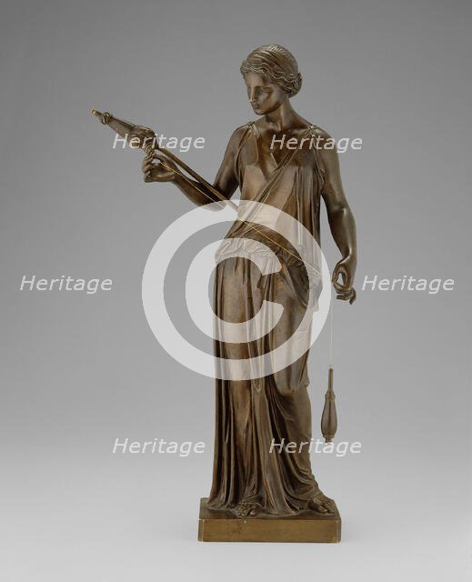 The Filatrice (The Spinner), 1850. Creator: Henry Kirke Brown.