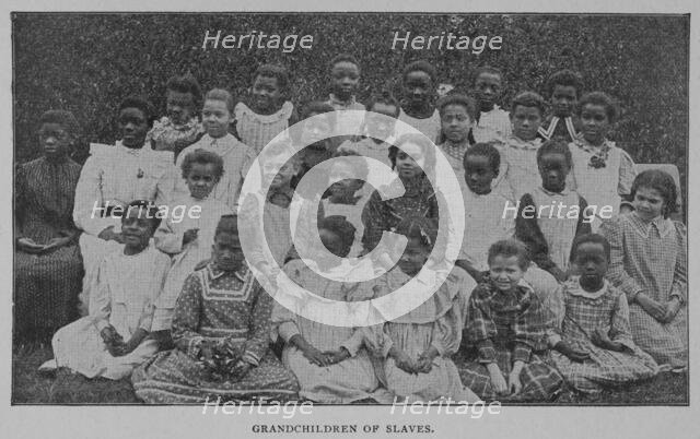 Grandchildren of slaves, 1902. Creator: Unknown.