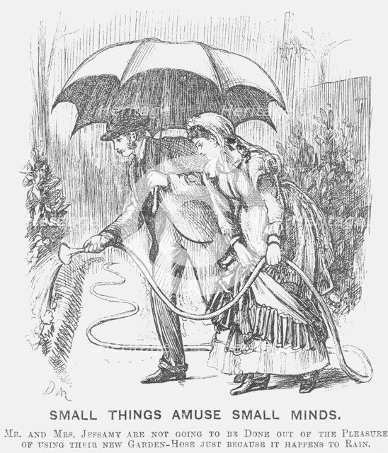 'Small Things Amuse Small Minds', 1872. Artist: Unknown